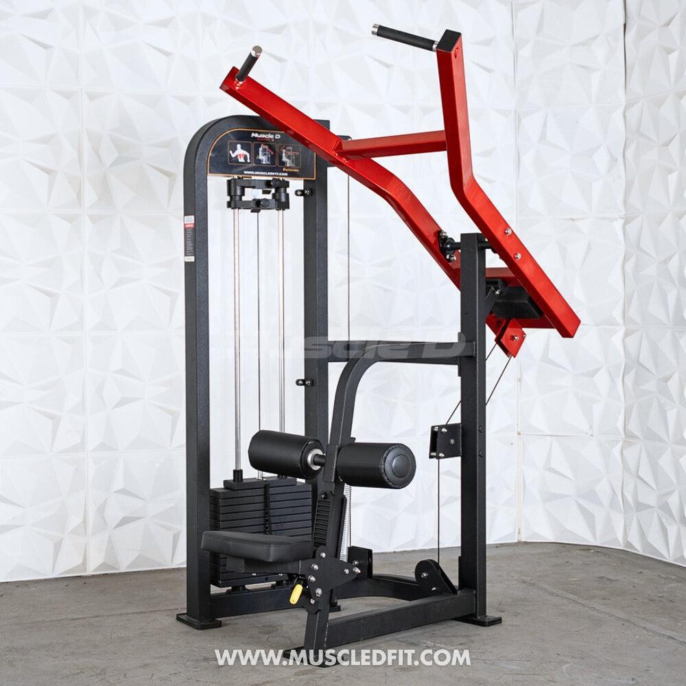 Muscle D Classic V2 Selectorized Seated Lat Pull Machine