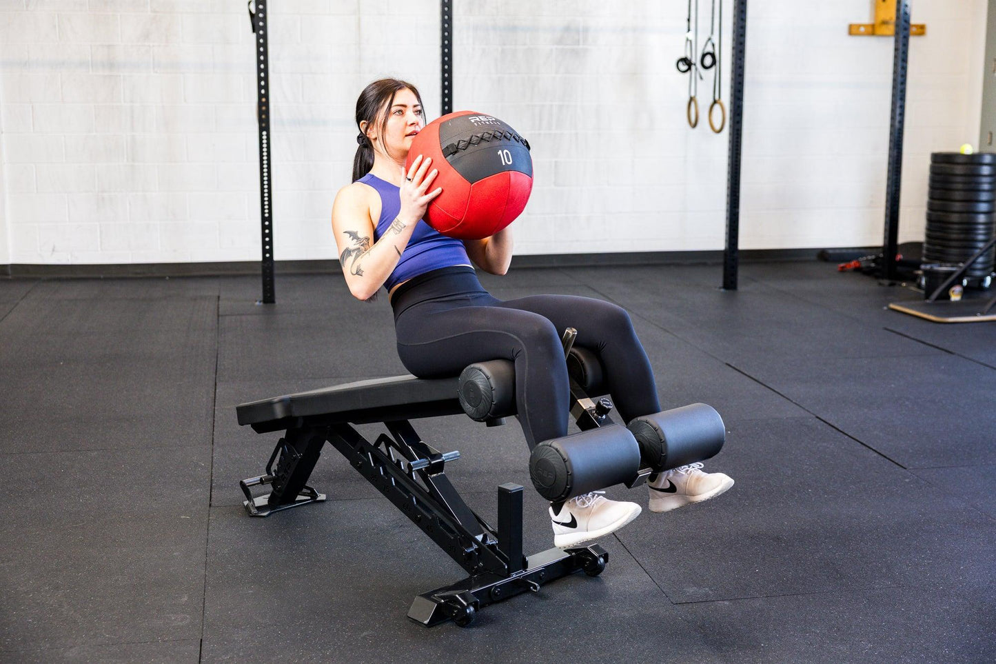 REP Adjustable Bench Leg Roller Attachment 2.0