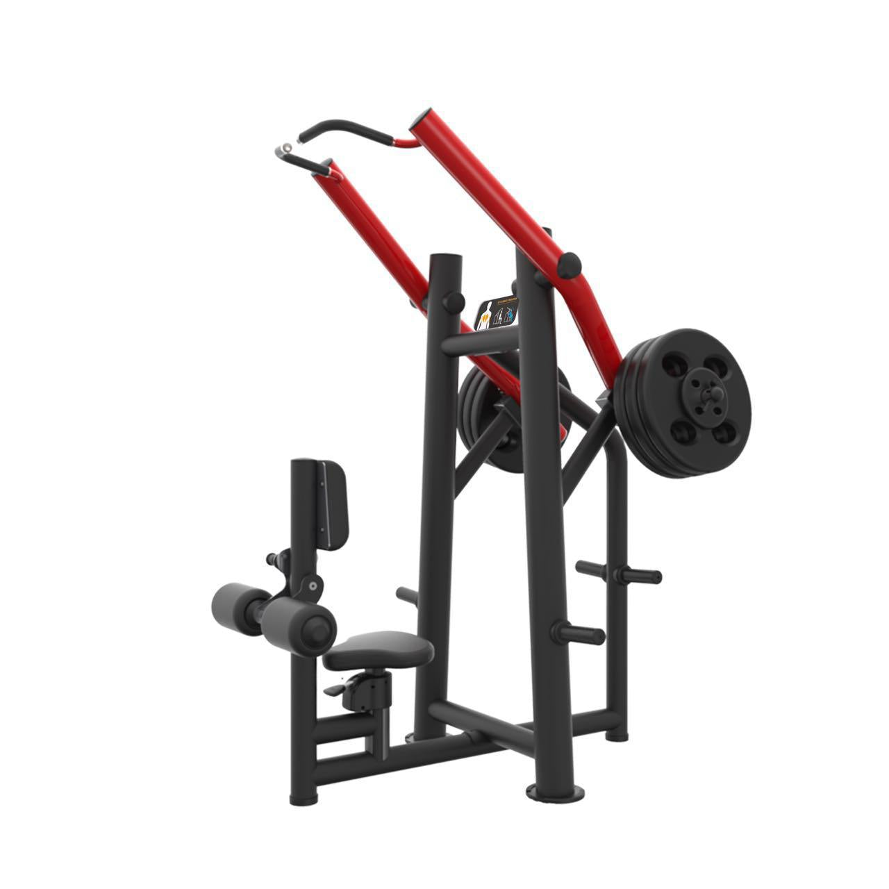 Muscle D Power Leverage V2 Reverse Grip Front Lat Pulldown