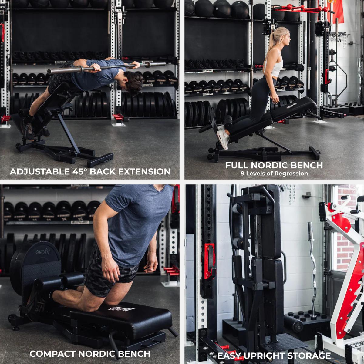 The Nordic Back Extension Machine - by The TIB Bar Guy