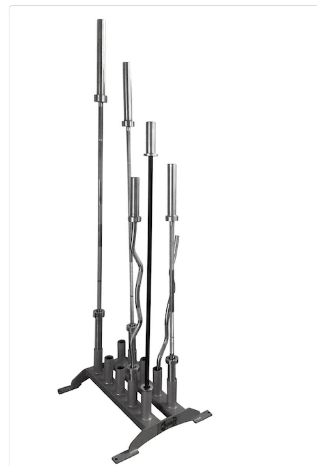 Muscle D Vertical Olympic Bar Rack – Total Fitness USA