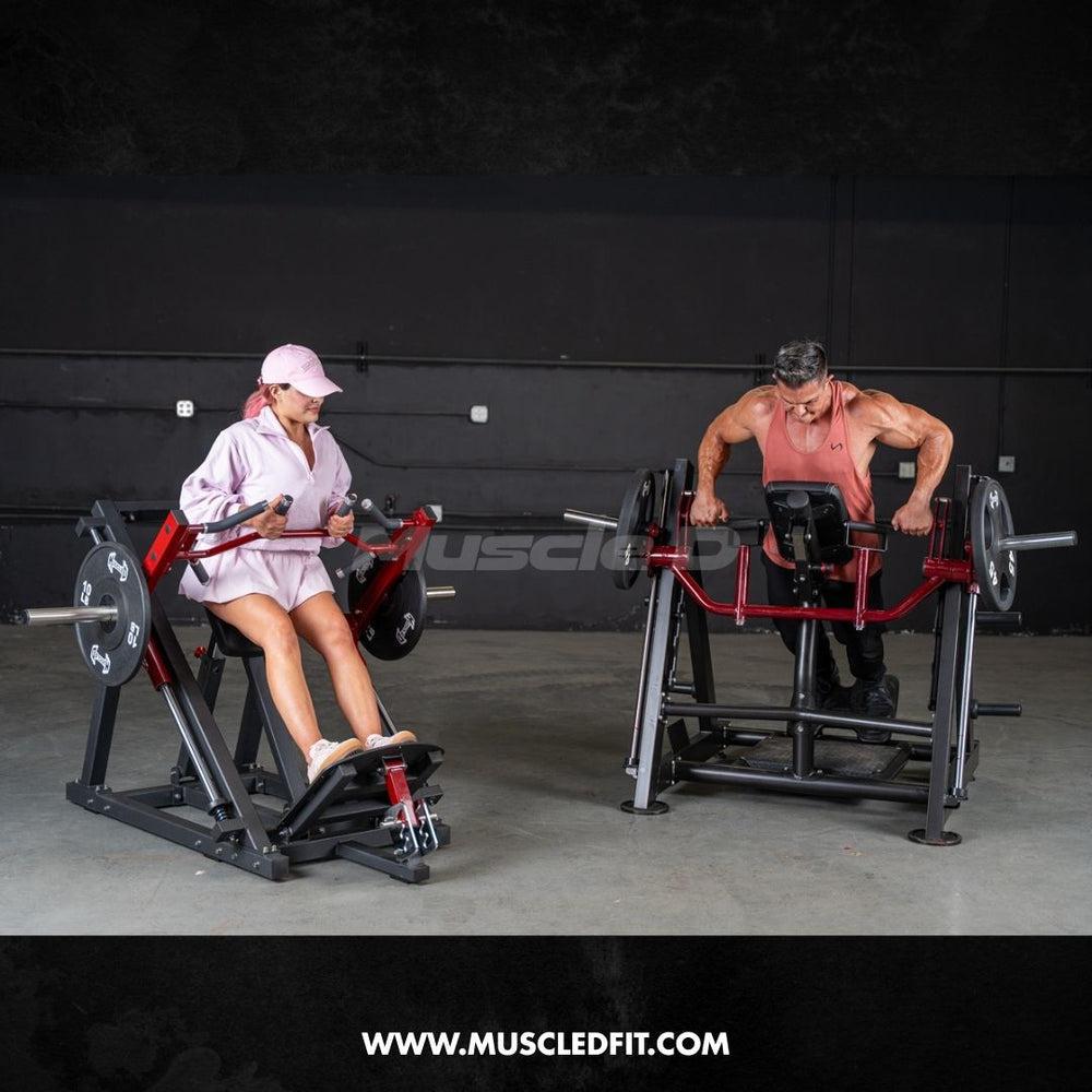 Muscle D Power Leverage V2 Chest Supported Linear Bearing Row