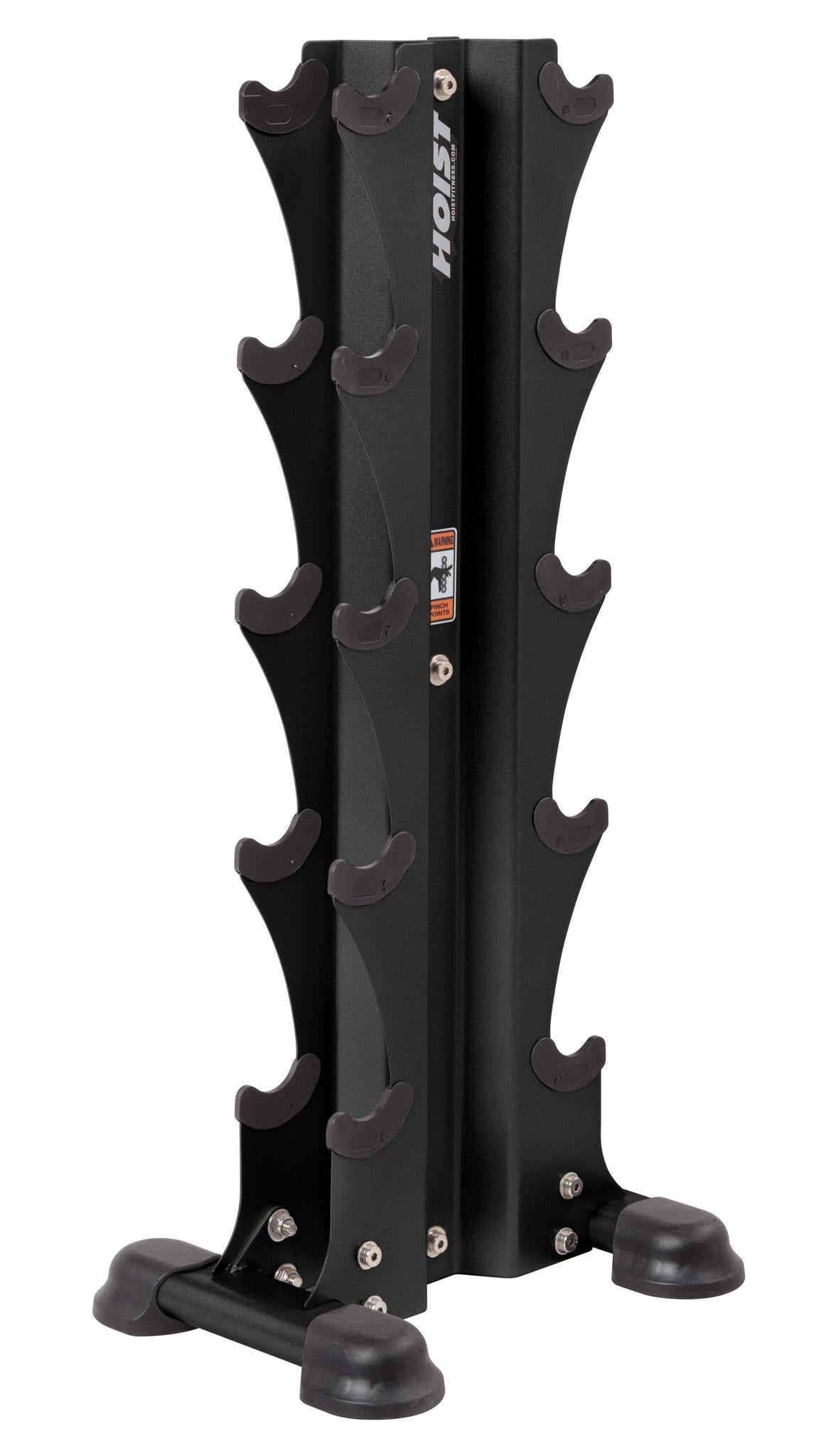 Hoist HF-5459 5-Pair Vertical Dumbbell Rack (Dumbbells not included)