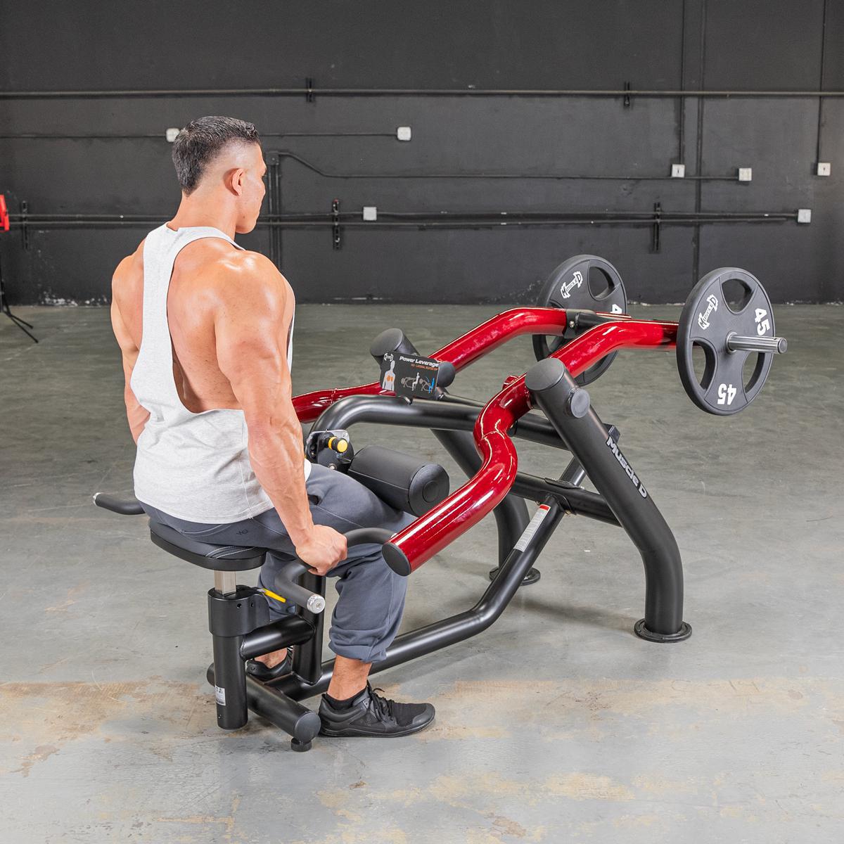 Muscle D Power Leverage V2 Seated Dip / Dip Press