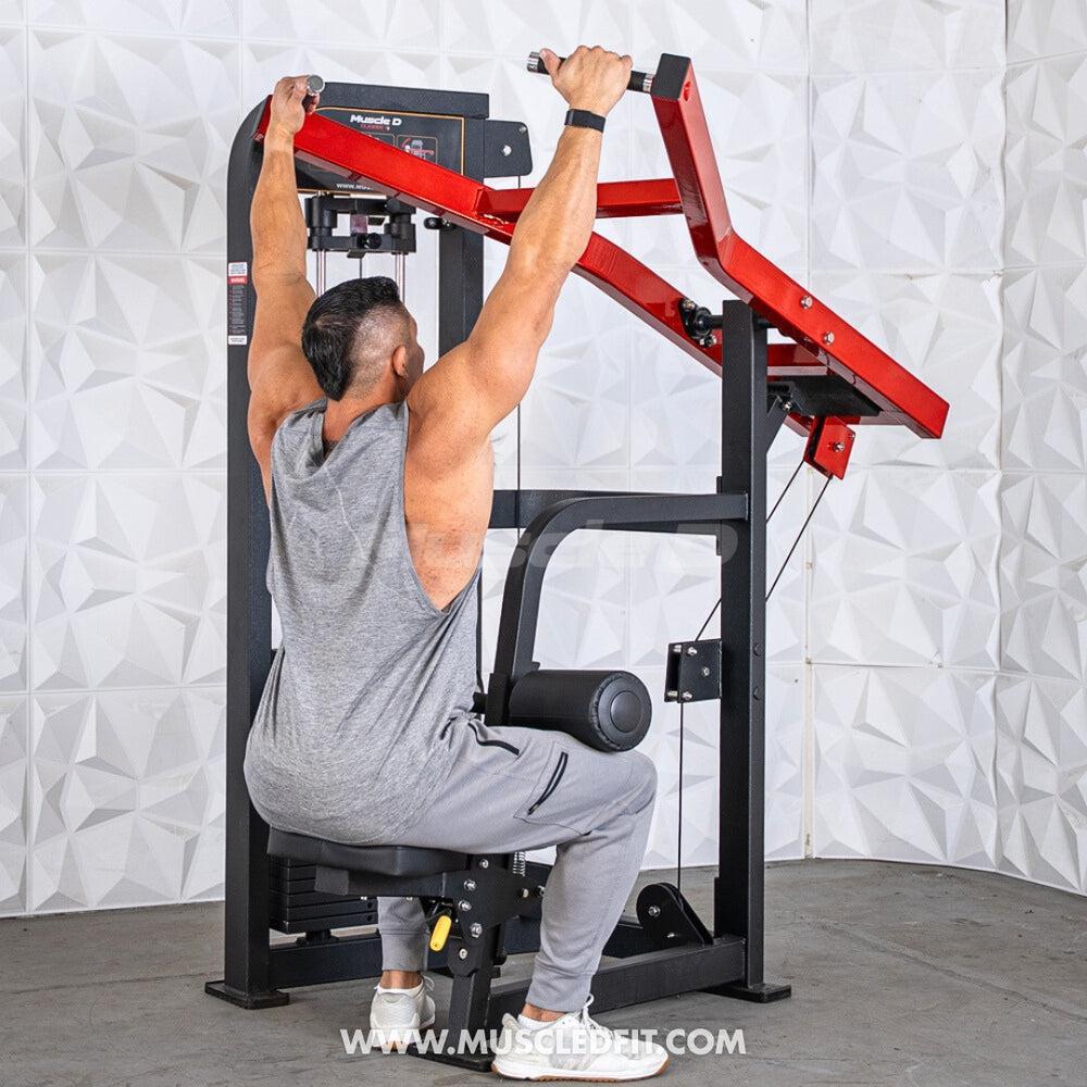 Muscle D Classic V2 Selectorized Seated Lat Pull Machine