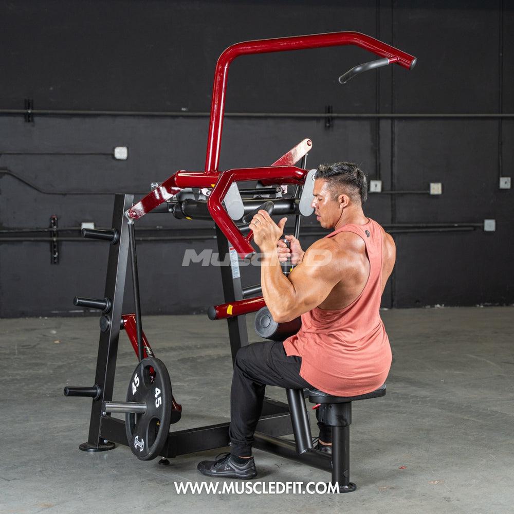 Muscle D Power Leverage V2 Rotary Lat Pulldown