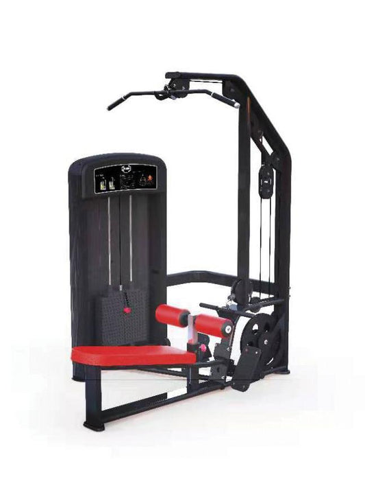 Muscle D Elite Selectorized Lat Low Row Machine