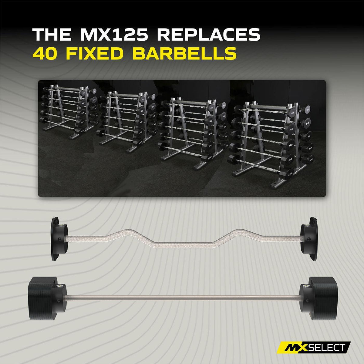 MX125 EVO Rapid Change Barbell System