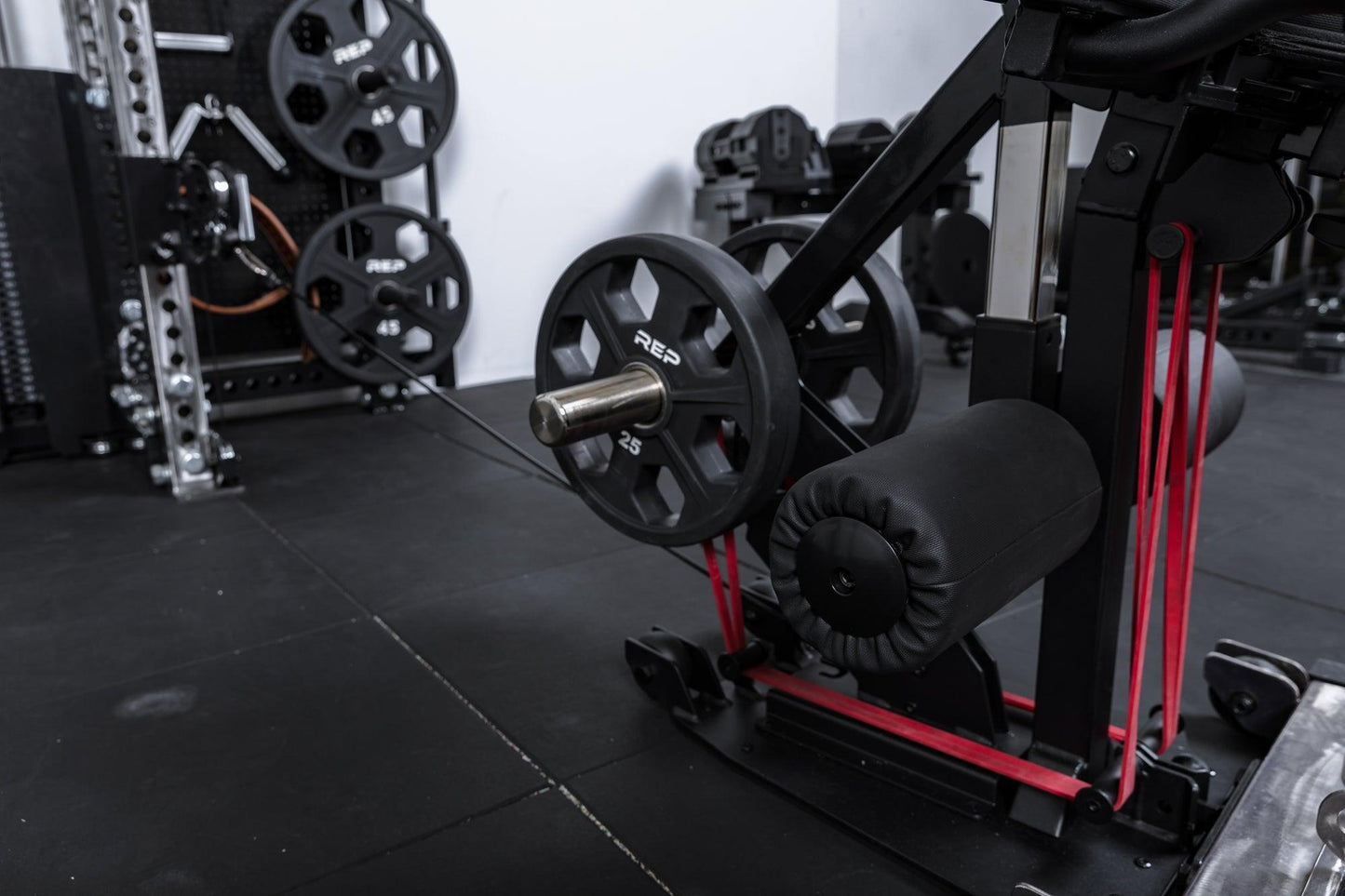 REP Fitness Leg Extension & Leg Curl Bench Attachment Cable Kit