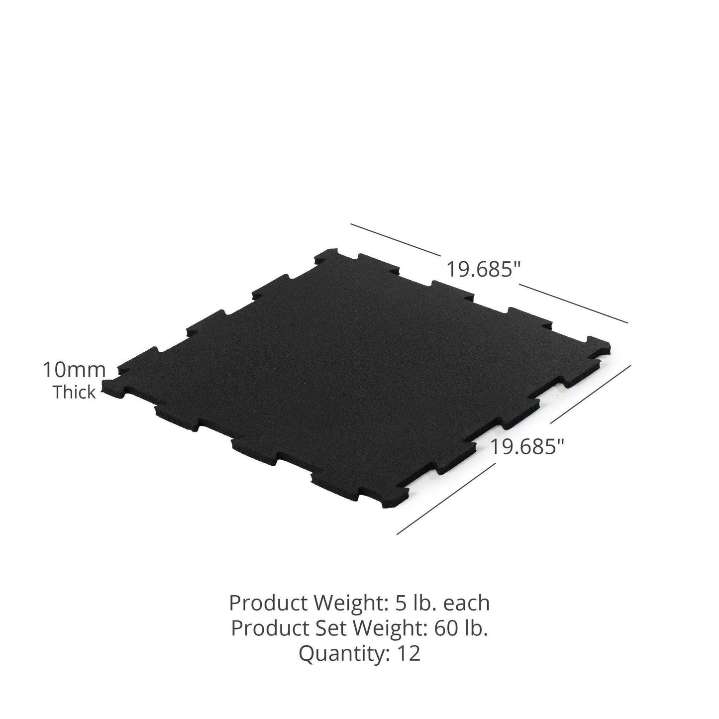 Titan 12 Pack Interlocking Tile Flooring