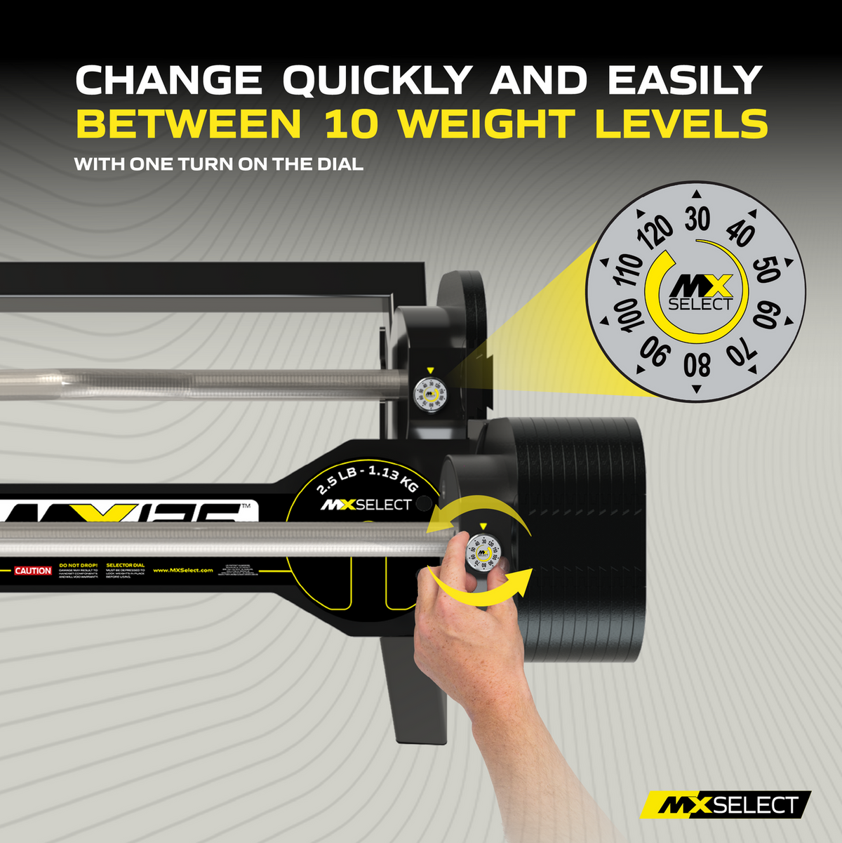 MX125 EVO Rapid Change Barbell System