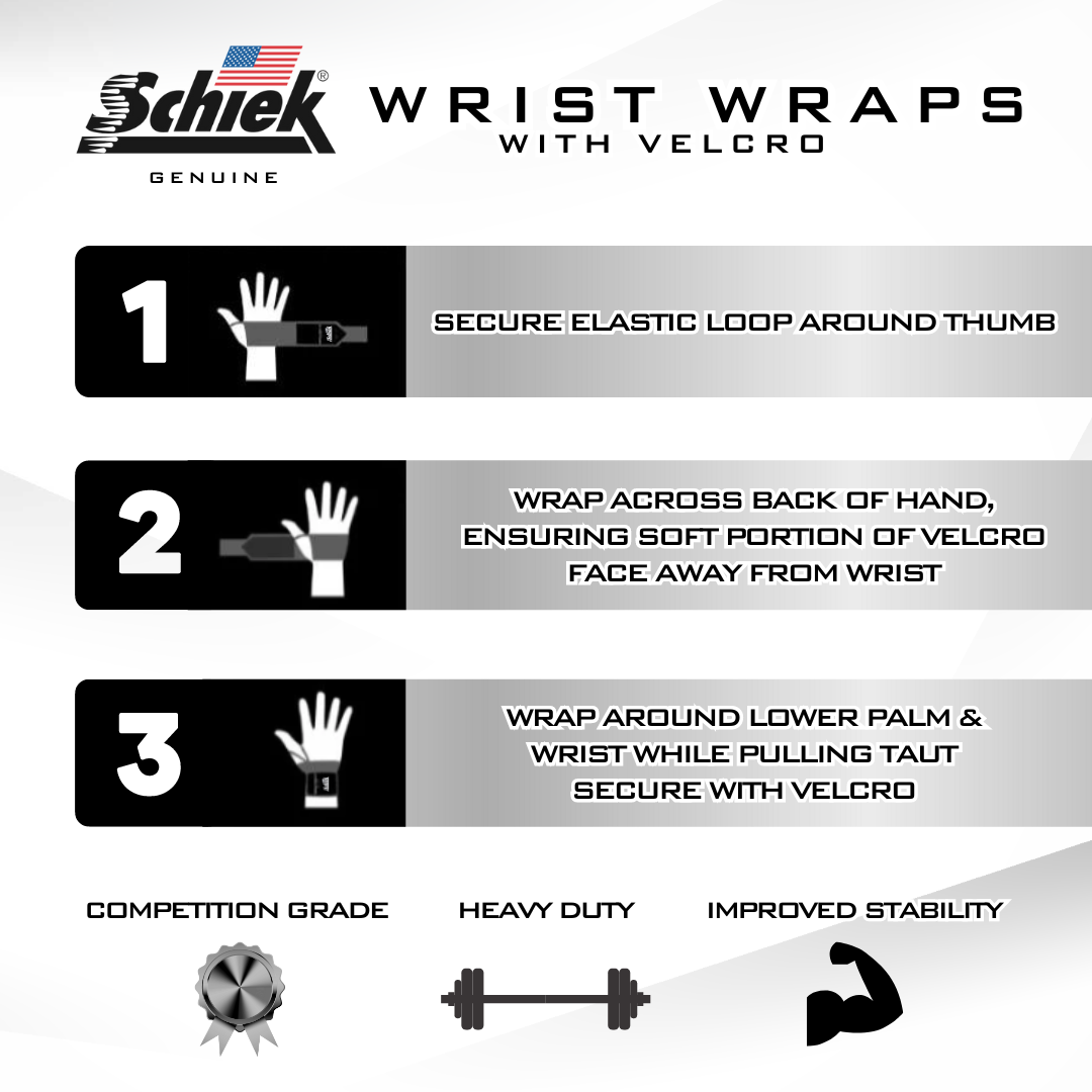 Schiek Wrist Wraps