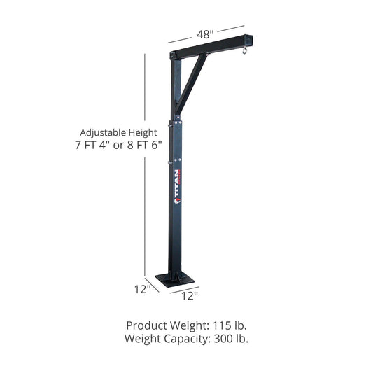 Titan Adjustable Heavy Bag Stand