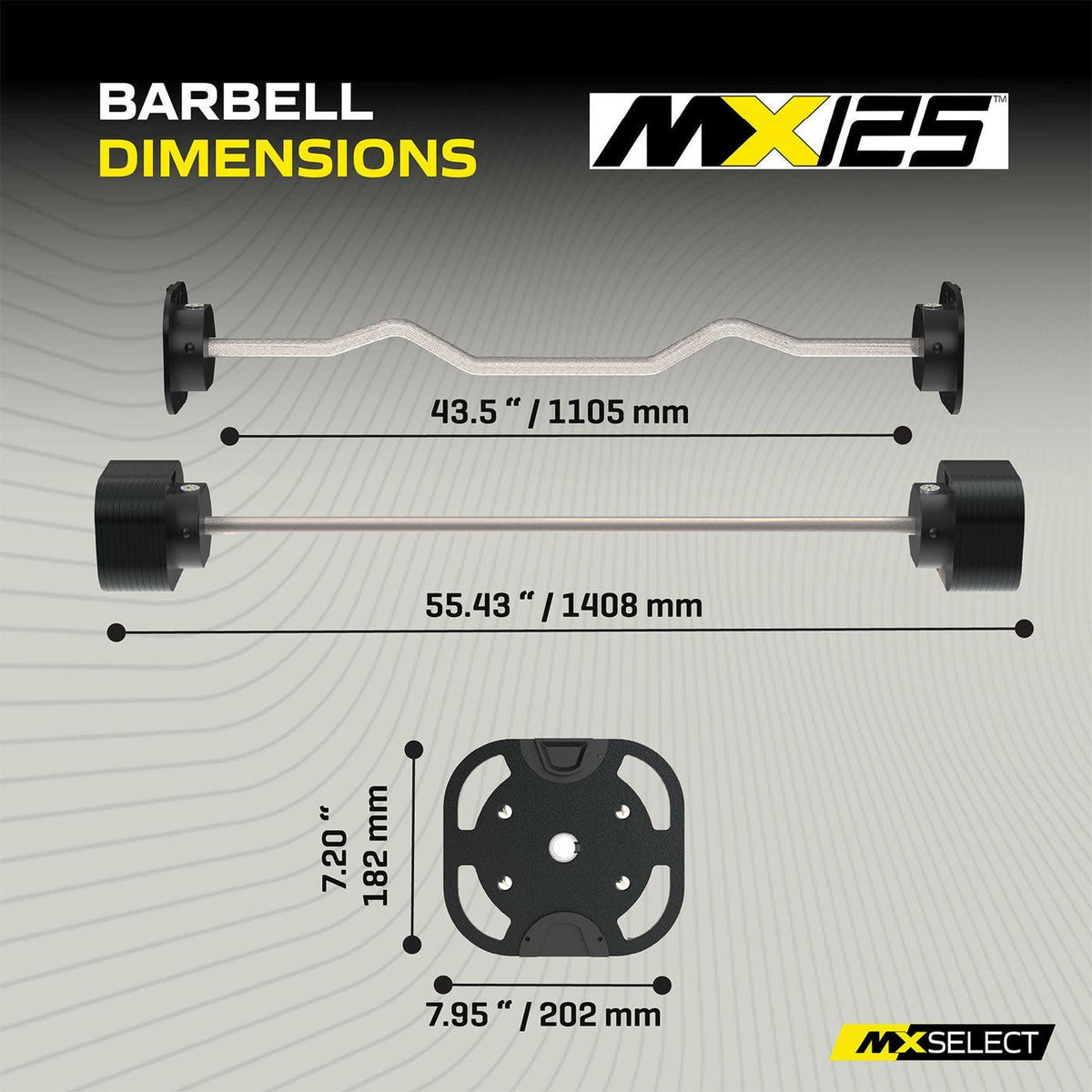 MX125 EVO Rapid Change Barbell System