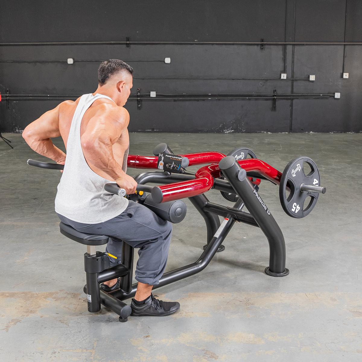 Muscle D Power Leverage V2 Seated Dip / Dip Press