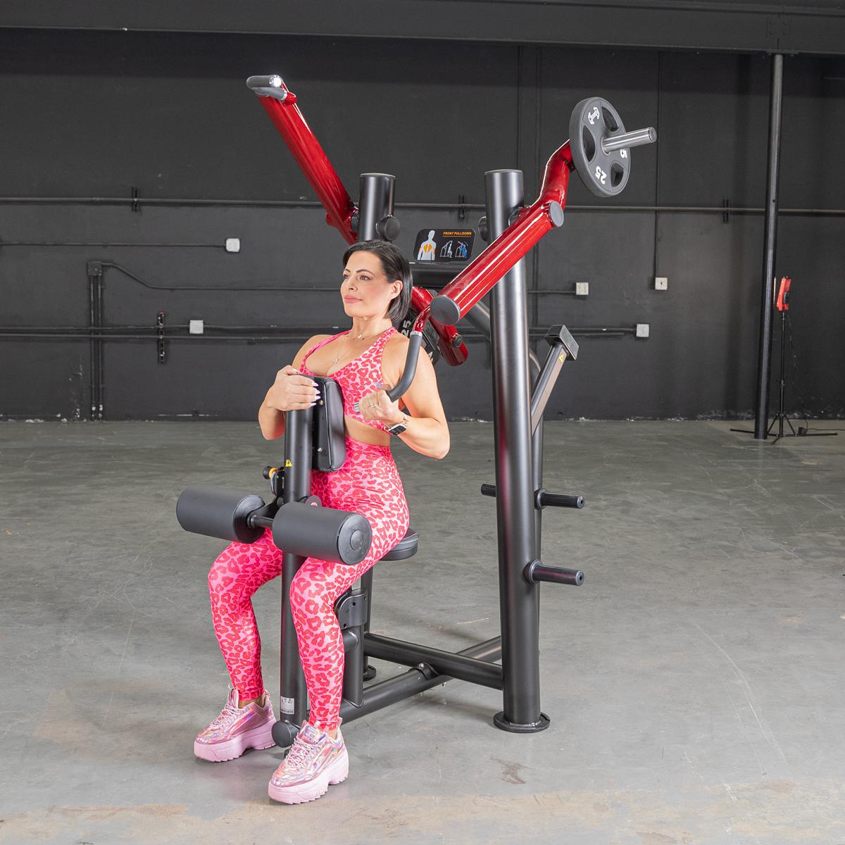 Muscle D Power Leverage V2 Reverse Grip Front Lat Pulldown