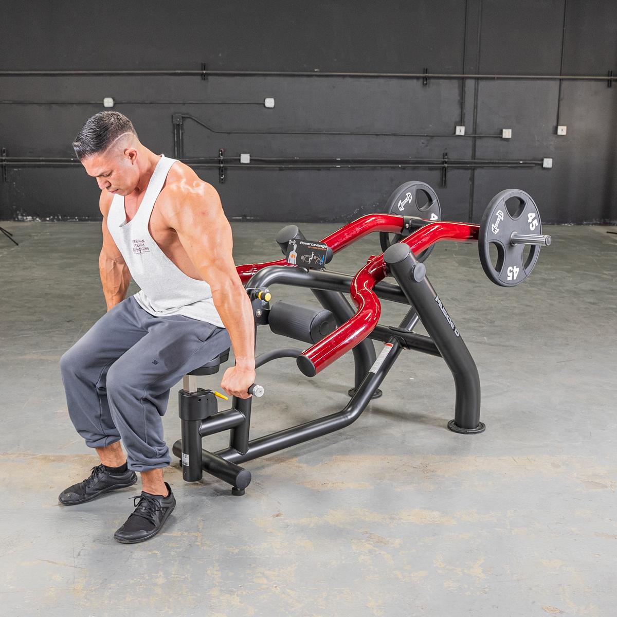 Muscle D Power Leverage V2 Seated Dip / Dip Press