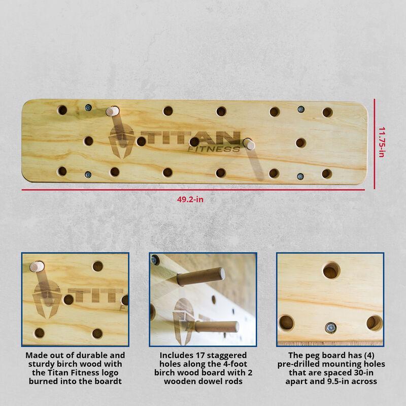 Wooden dowel wall discount mount