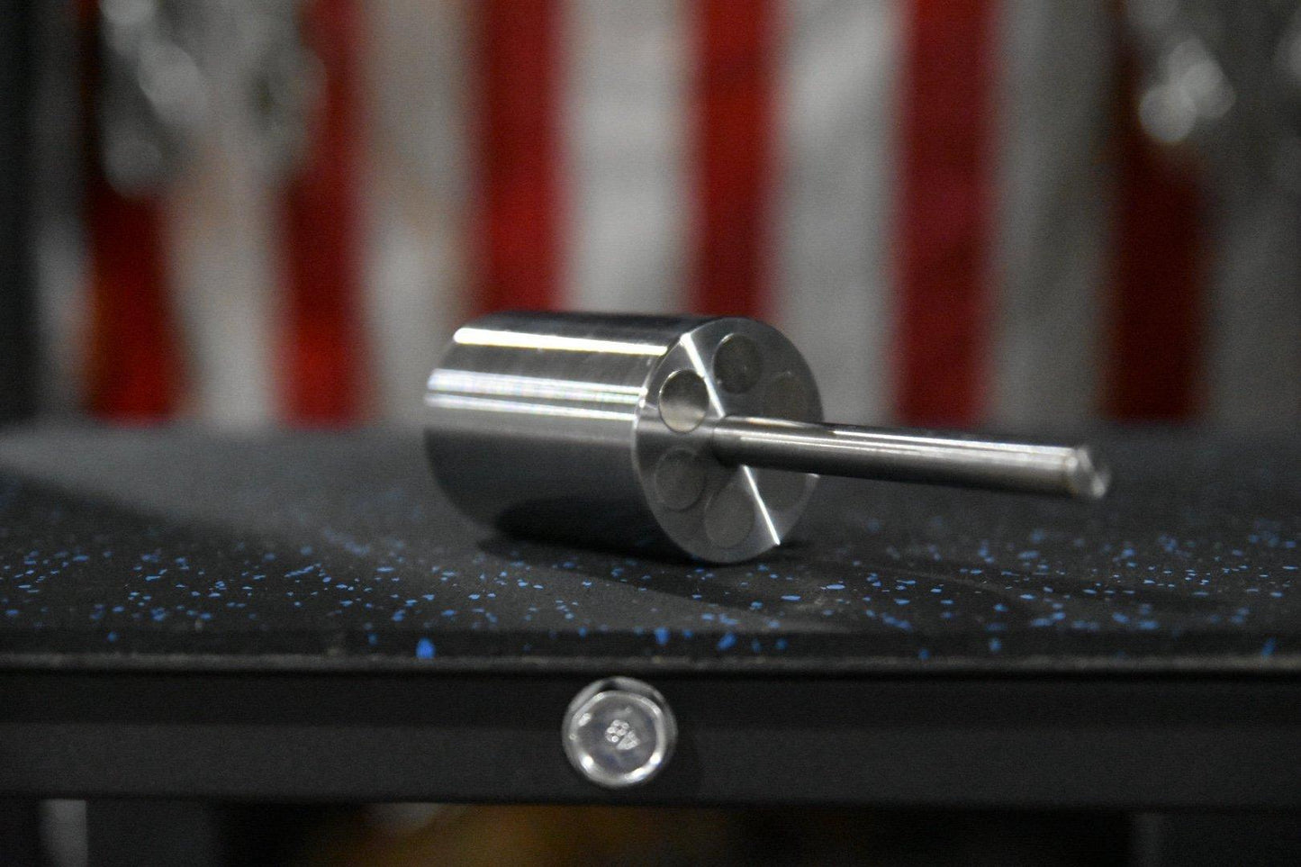 Bare Steel 10mm Short Stack Weight Pin