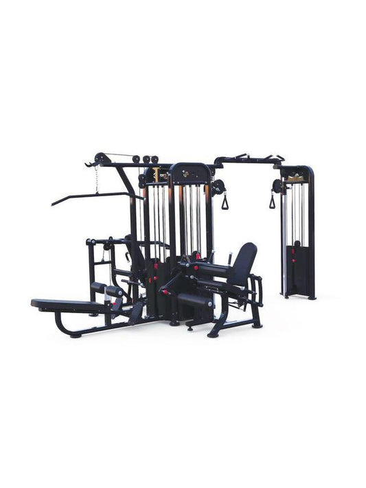 Muscle D 5 Stack Megatron Compact Multi Gym with Dual Adjustable Pulley