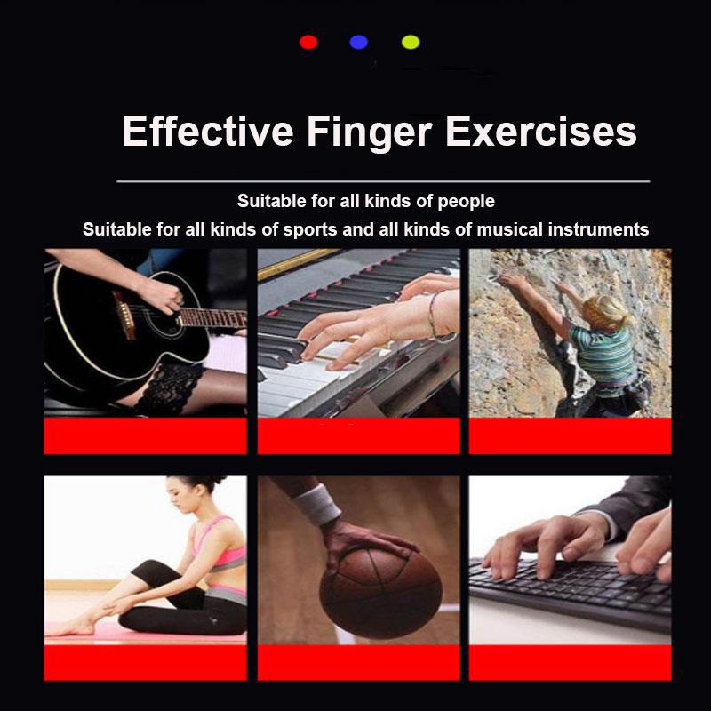 Silicone Finger Exerciser with Wrist Circle
