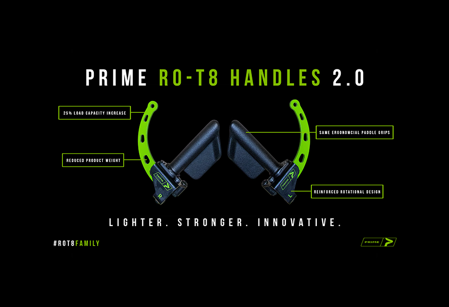 Prime RO-T8 Handles (pair) – Total Fitness USA Prime RO-T8 Handles (pair) – Total Fitness USA