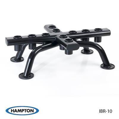 Hampton Fitness 10 Piece Olympic Barbell Rack