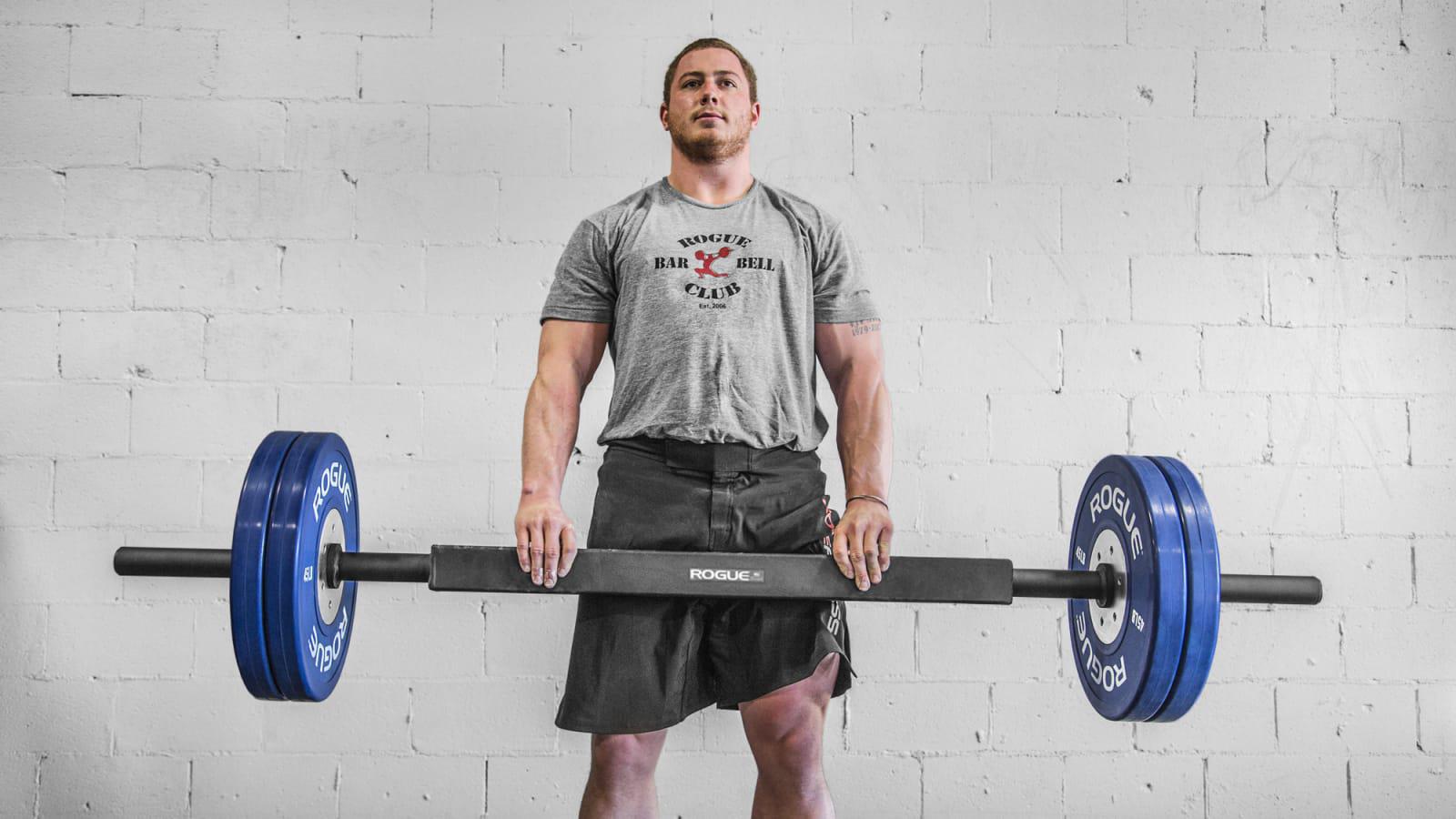 Square deadlift online bar