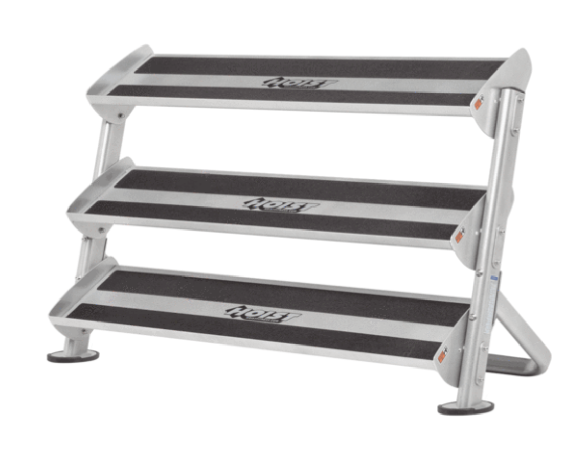 Hoist HF-5461 60" Dumbbell Rack with 3rd Tier Tray