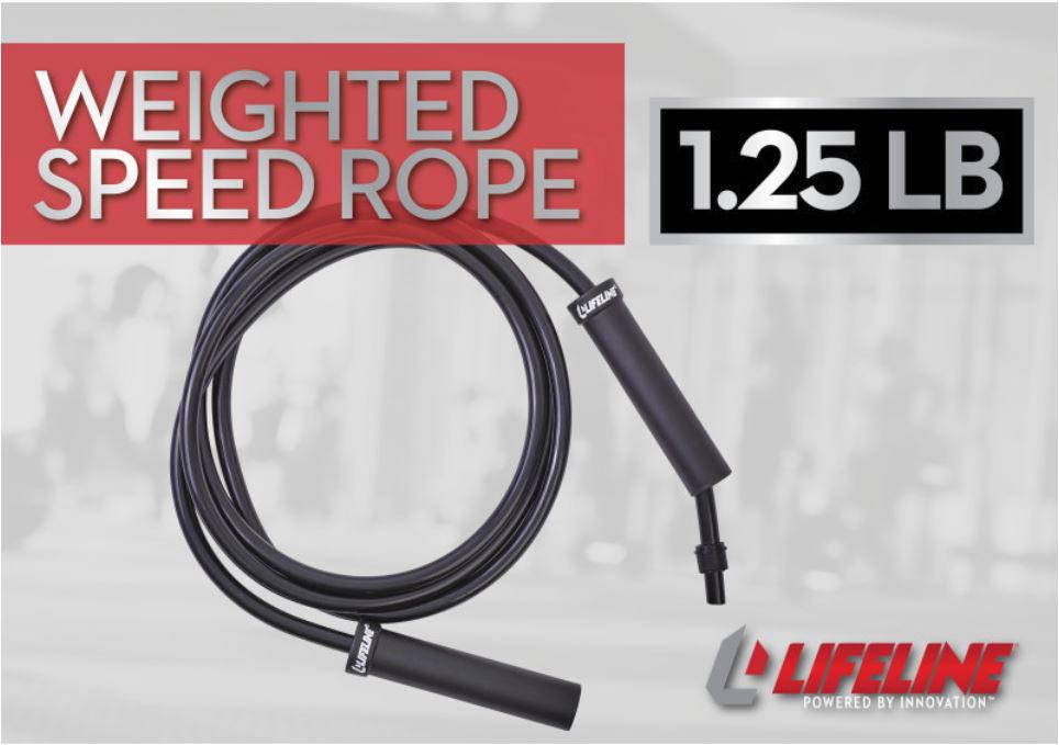 LifeLine Weighted Speed Rope 1.25lb