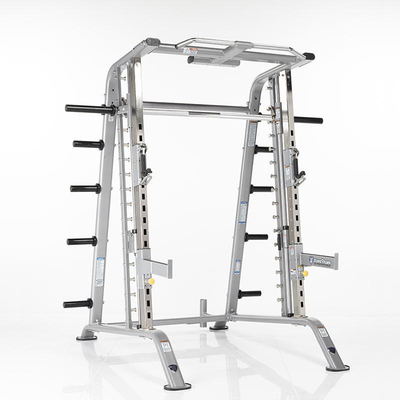TuffStuff Smith Machine/Half Cage Combo w/ Safety Stoppers