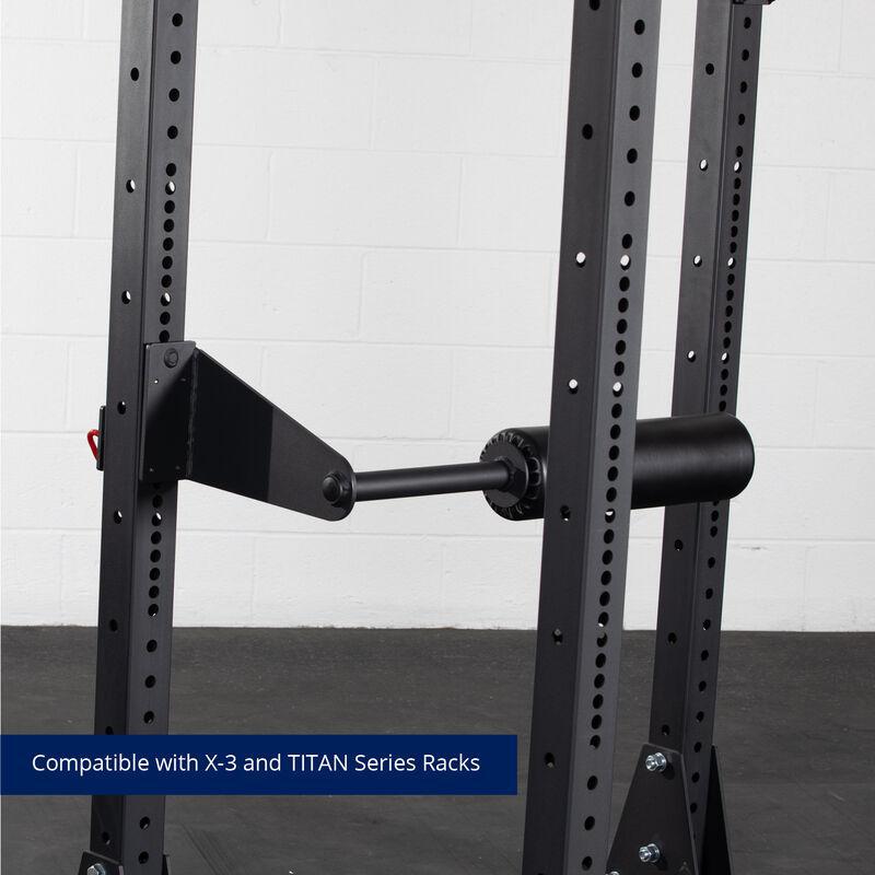 Titan Rack Mount Leg Roller and Lat Tower Knee Holder – Total Fitness USA