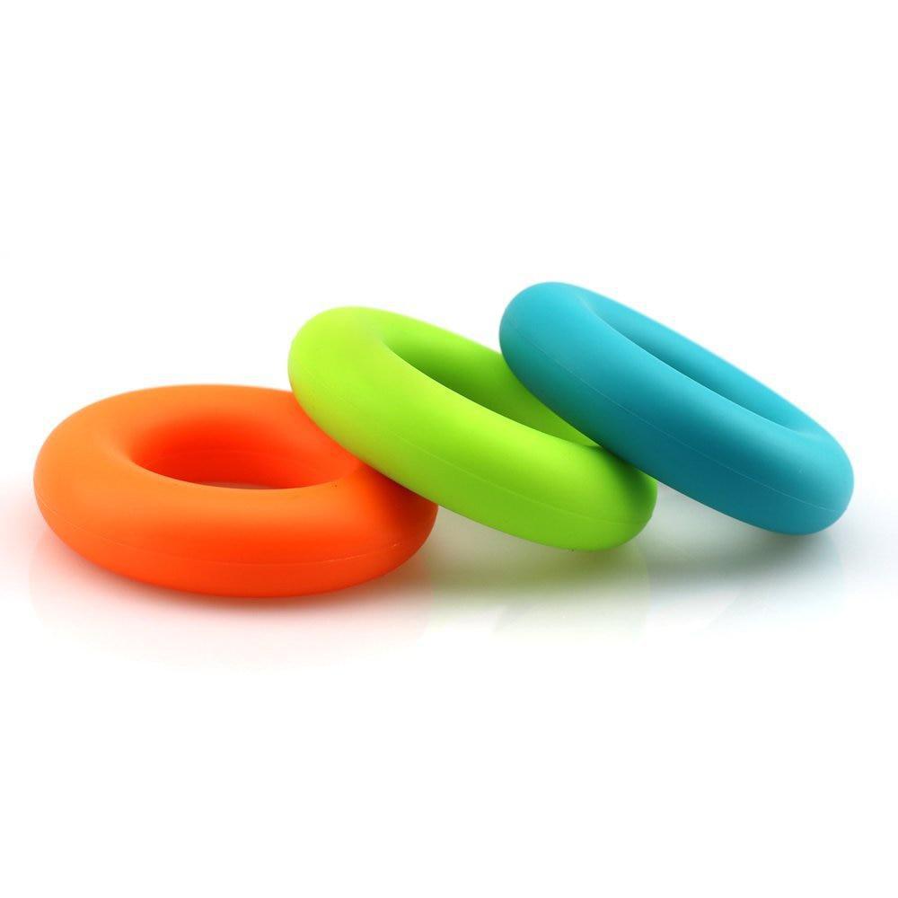 Small Donut Grips (Blue, Green, Orange)