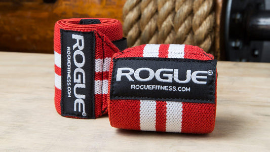 Rogue Wrist Wraps Red/White