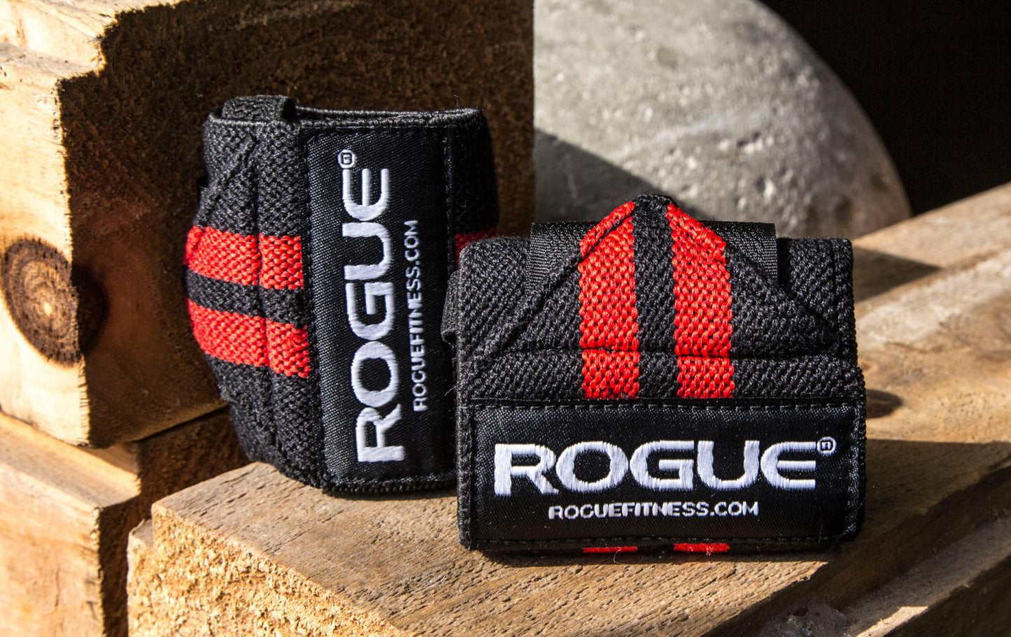 Rogue Wrist Wraps Black/Red