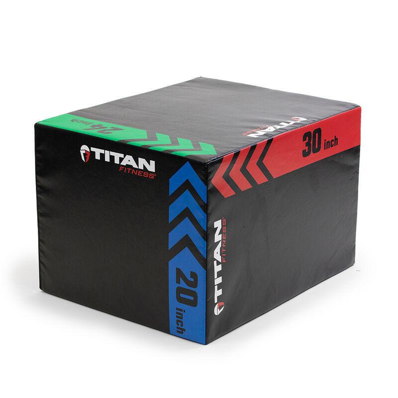 Titan 3 in 1 Heavy Foam Plyometric Box (20"x24"x30")