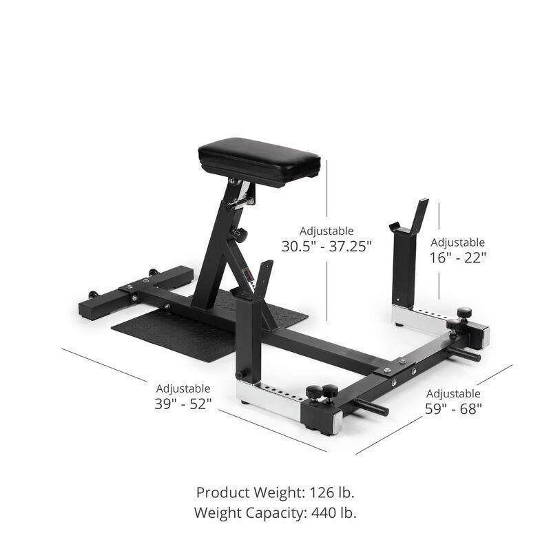Titan Adjustable Chest Support Row Bench – Total Fitness USA