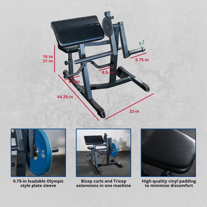 Tricep discount curls machine