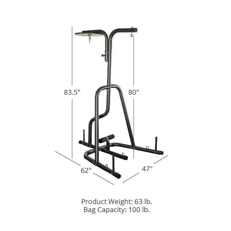 Titan Dual Station Boxing Stand for Speed and Heavy Bag