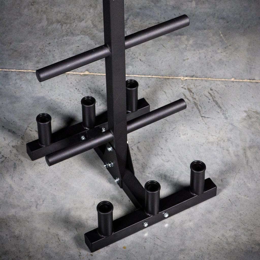 GRIND Fitness Bumper Plate and Bar Storage