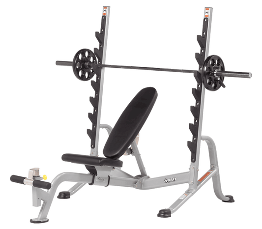 HOIST HF-5170 7 POSITION F.I.D. OLYMPIC BENCH