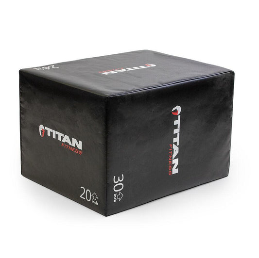 Titan Soft Foam Plyometric Box - 20"x24"x30" (Light Version)