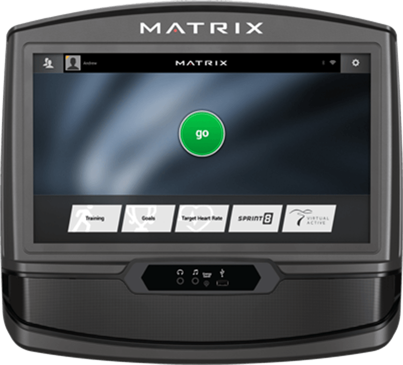 Matrix TF50 Folding Treadmill with XIR Console