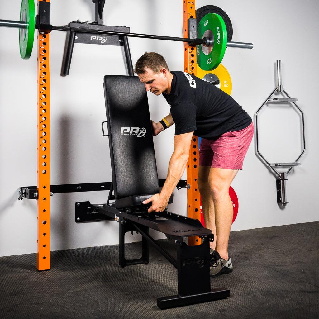 Pro fitness best sale folding bench