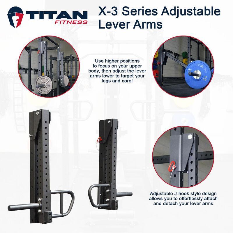 Titan X-3 Series Adjustable Lever Arms