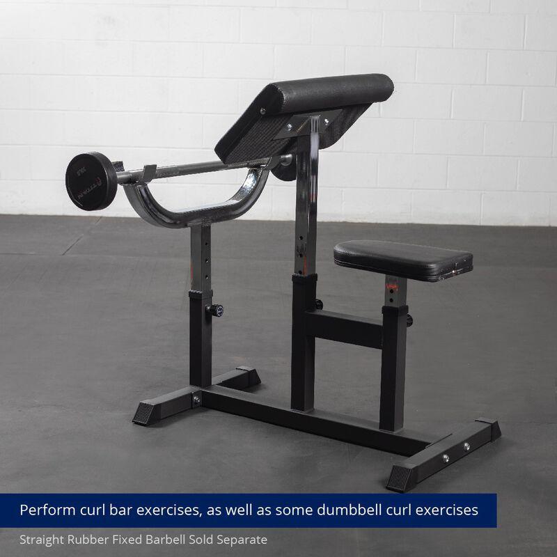 Titan preacher curl discount station