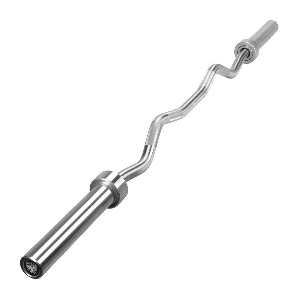 American Barbell Stainless Steel EZ Curl Bar