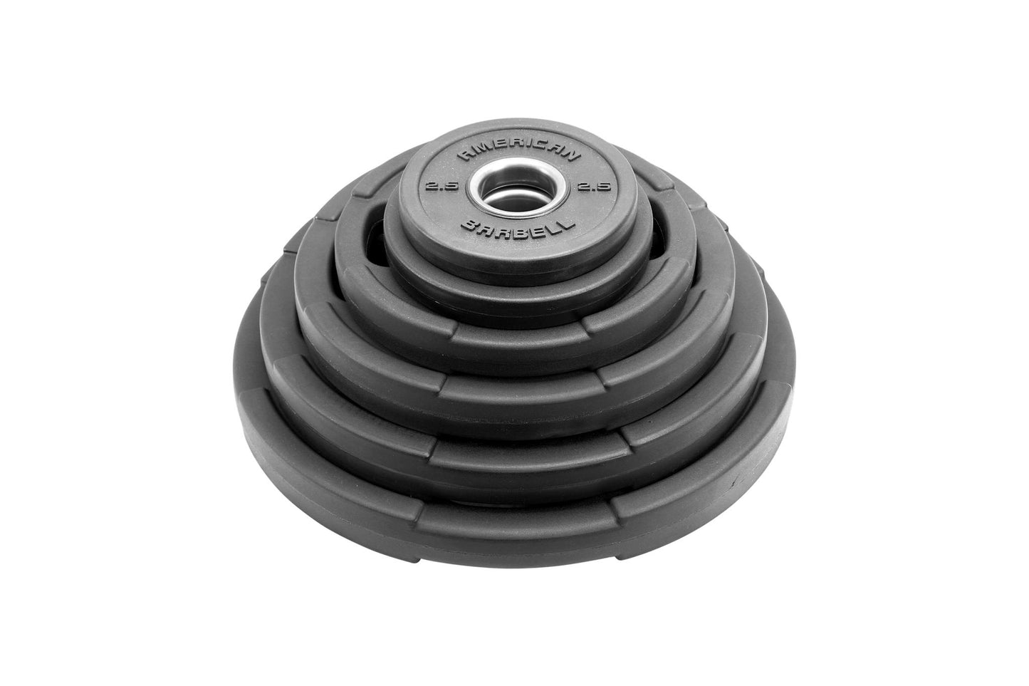 American Barbell Urethane Grip Plate Set