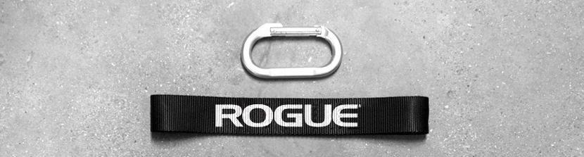 Rogue Grip Strap and Carabiner (1 each)