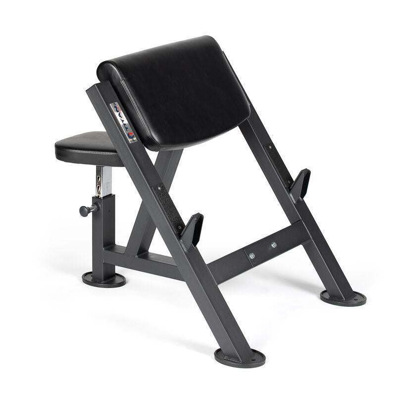 Titan Preacher Curl Bench V2 Total Fitness USA